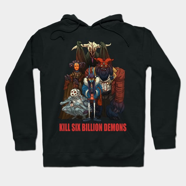 Demon Posse T-shirt/Print Hoodie by Kill Six Billion Demons